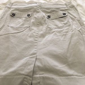 Khakis skirt